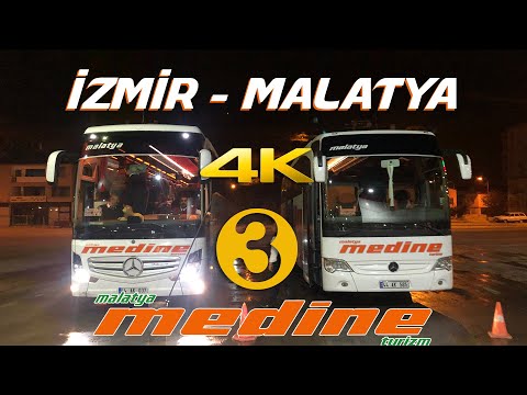 #69 Sisli ve Yağmurlu Havada Yolculuk / Malatya Medine Turizm / İzmir - Malatya Yolculuğu 3.Bölüm