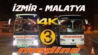 sisli ve yagmurlu havada yolculuk malatya medine turizm izmir malatya otobus yolculugu 3 bolum youtube