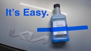 Athlete Statistics I put BMW Washer Fluid in my Kia EV9. How-To & Mixing Instructions