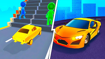 Shape-Shifting vs Race Master 3D 💥🚗 Ultimate Speed Gameplay Walkthrough Android iOS TX8L