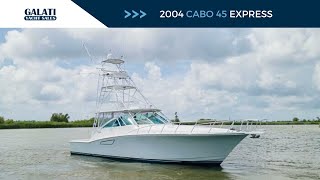 For Sale - 2004 Cabo 45 Express REBELLIOUS