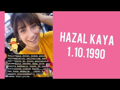 Hazal Kaya doğum günü ✨