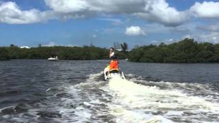 Jet skiing with DOLPHINS through the Florida Everglades