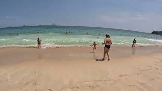 Leblon's Golden Haven: 4K Beach Bliss in Rio de Janeiro 2024 🌅