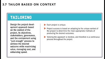 34- SECTION 3.7- TAILOR BASED ON CONTEXT (STANDARD)