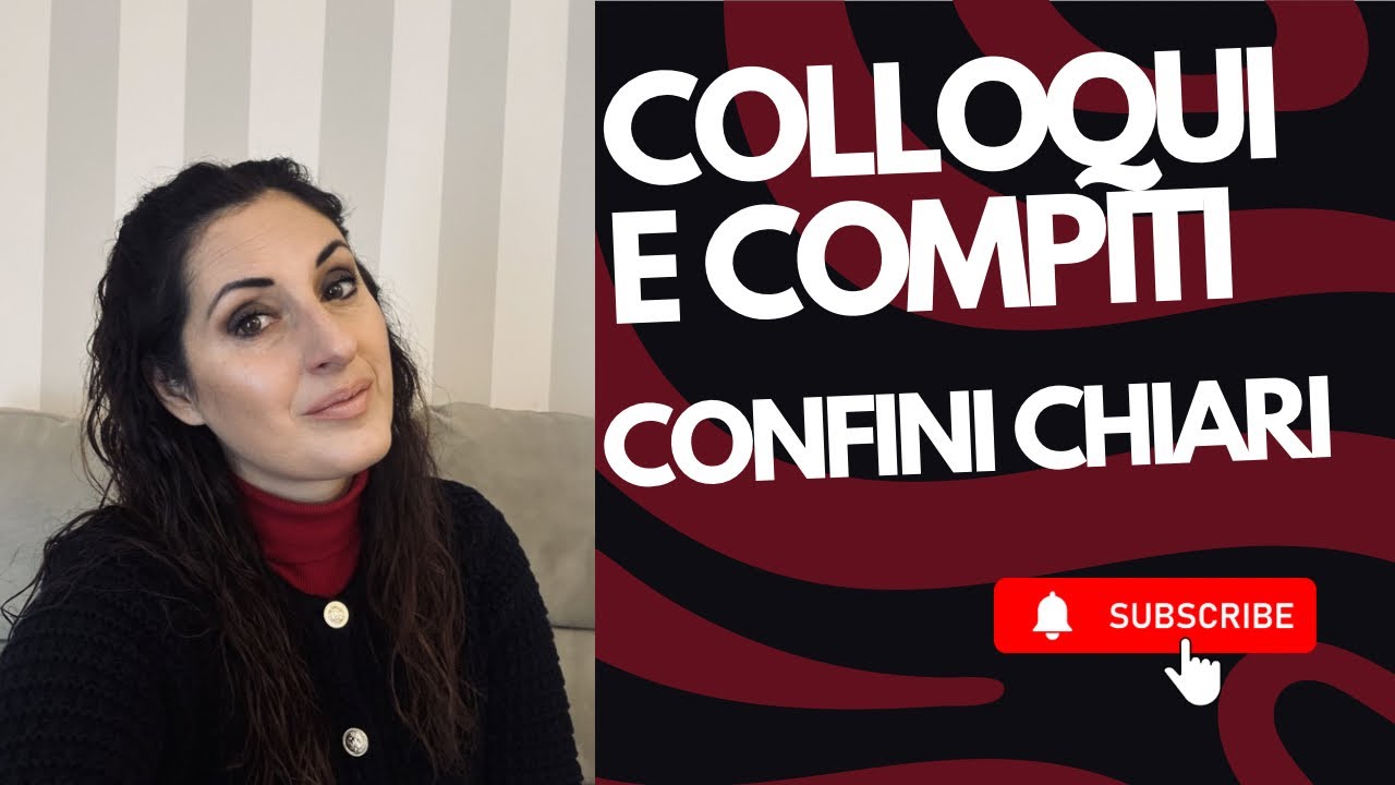 Colloqui e Compiti: Confini Chiari