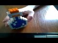 Как сделать лего пузырёк с водой из Minecraft (RUS) / How to make lego vial of water Minecraft