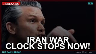 Hegseth Claims Ceasefire PAUSES War Powers Clock on Iran #Shorts