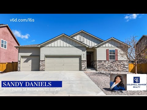 3712 Daylily St, Wellington, CO home video tour
