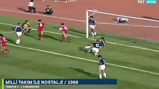 Nostalji̇ 1988 - Türkiye - Yunanistan 3-1 Özet