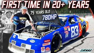 Lake Speed's 90's NASCAR Thunderbird Resurrection: Running 780hp Wide Open at 75 Years Old!
