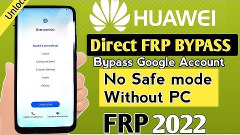 All Huawei FRP Bypass 2022||FRP Unlock/Bypass Google Account Lock || without PC No Need Downgrade