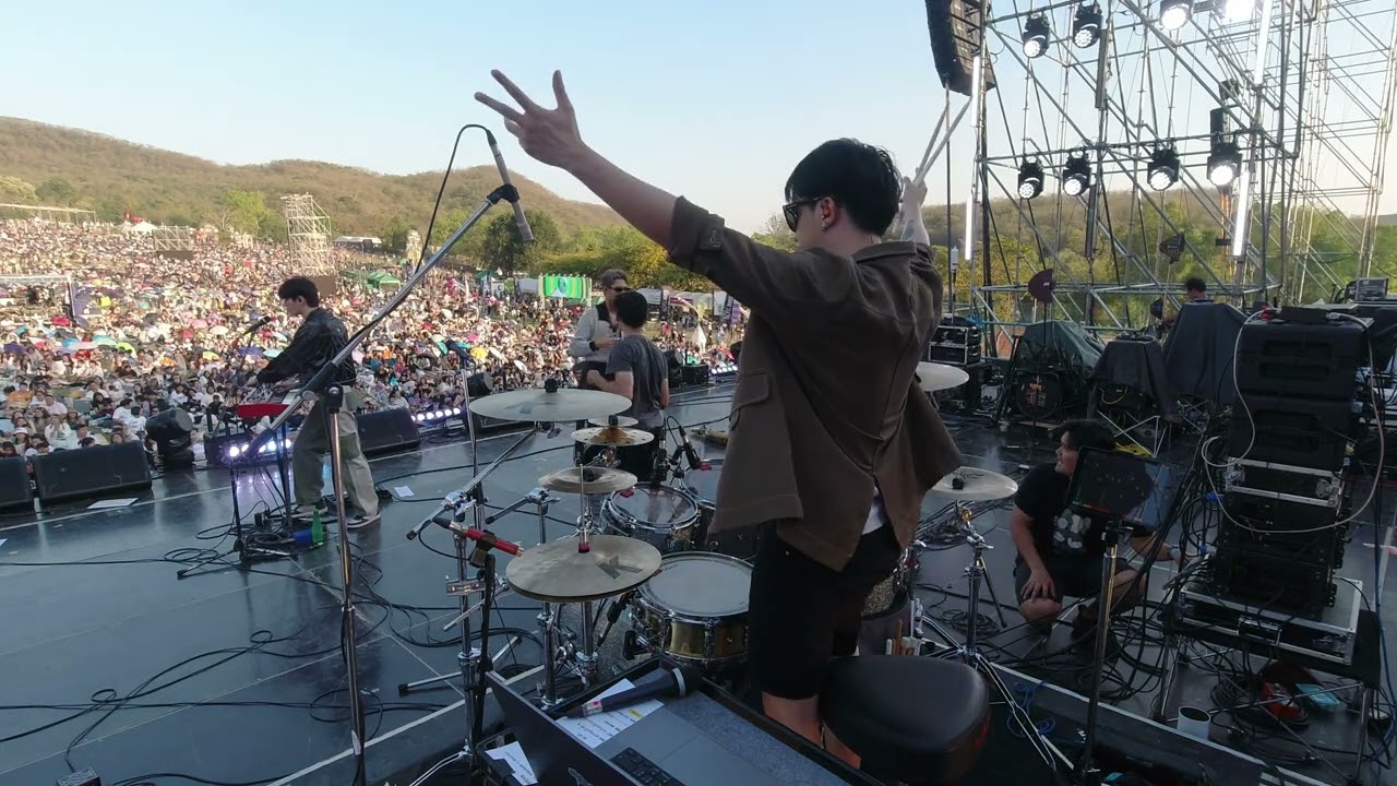 MEAN live at นั่งเล่น7 | Drum Cam