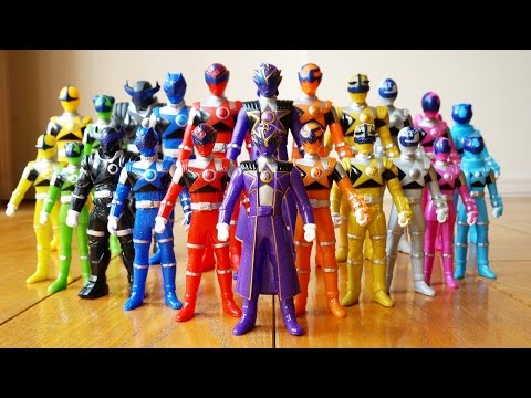 必見‼︎ 11人の圧倒的破壊力！ ソフビヒーロー 宇宙戦隊キュウ