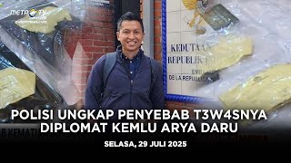 Download Lagu BREAKING NEWS - POLISI UNGKAP PENYEBAB T3W4SNYA DIPLOMAT KEMLU ARYA DARU MP3 Download Lagu BREAKING NEWS - POLISI UNGKAP PENYEBAB T3W4SNYA DIPLOMAT KEMLU ARYA DARU MP3