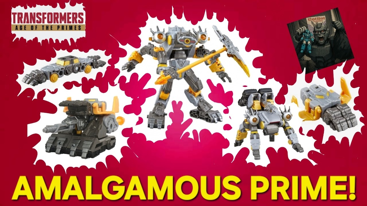 Трансформеры: Эпоха Праймов. Амальгамус Прайм — настоящий обзор GotBot. Номер 1346.