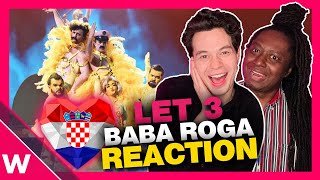 🇭🇷 Let 3 - Baba Roga REACTION | Live at Dora 2024 Semi-Final 1