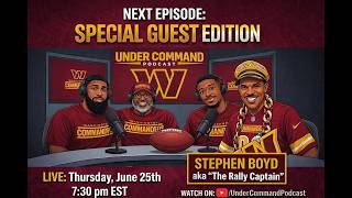 “Rally Captain Joins the Show! Commanders Offseason Moves + WR Breakdown | Episode 81”