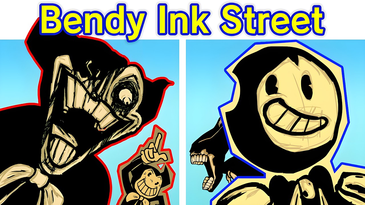 Friday Night Funkin' Bendy - Ink Street Part 1 | Ollie vs Bendy & More (FNF Mod)