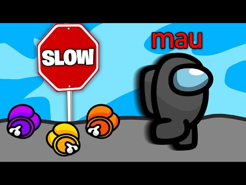 Video among us in SLOW MODE.. (hilarious) - youtube