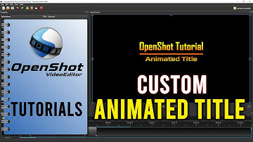 OpenShot Tutorial #7 | How To Add Title To A Video In OpenShot
