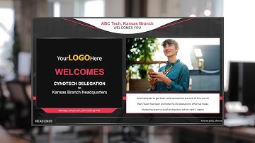 Digital Signage for Internal Communications