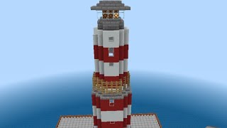 Construi um farol no Minecraft