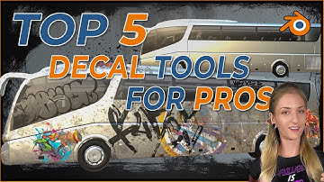Next-Level Blender Decals: 5 Surface Detail Tools to Transform Your Workflow