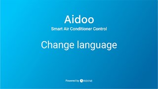 Aidoo App - Change language screenshot 1