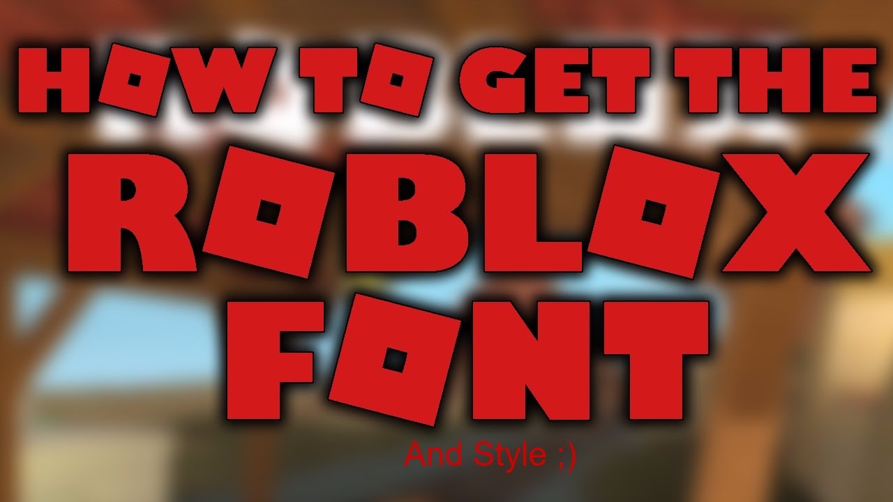 Tutorial How To Change Your Font And Style In Roblox Youtube