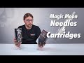 Magic moon tattoo needles  cartridges  review setup  unboxing