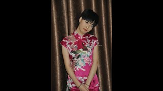 long hair to Inverted bob and short haircut with Chinese QiPao Dress - Part 2