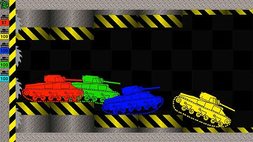 Tanks - Survival Marble Race in Algodoo