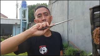 Tutorial Lempar Pisau Teknik No Spin Sederhana