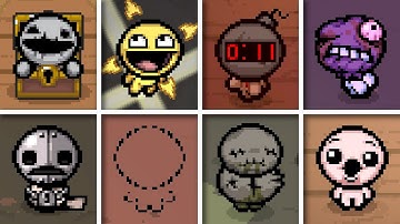 The 7 Heavenly Virtues! NEW Isaac Mini Bosses! (God