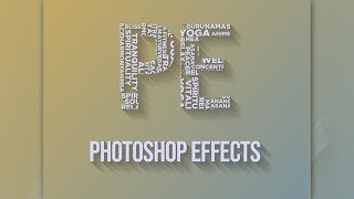 Create Typography Text Art Easily In Photoshop CC Tutorial screenshot 5