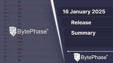 16 January 2025 Release Summary | Repair Shop Management Software Feature Updates | BytePhase Update