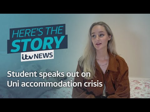 University student speaks out on uk student accommodation crisis | itv news