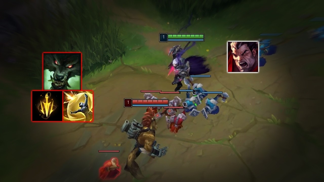 유체화 다리우스로 치속 방어막 워윅 상대하는 법