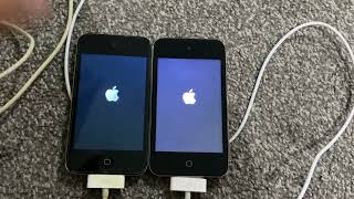 iPod Touch4 on ios4 and ios6 Speed test￼￼