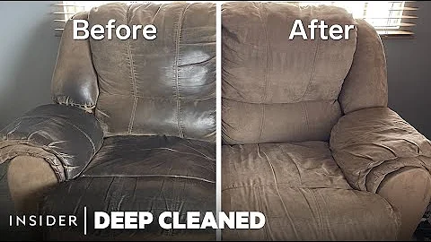 Heavily Soiled Sofa Is Deep Cleaned For The First Time | Deep Cleaned | Insider - DayDayNews