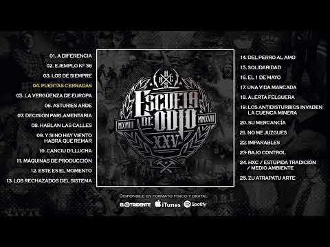 ESCUELA DE ODIO "XXV" (Álbum completo)