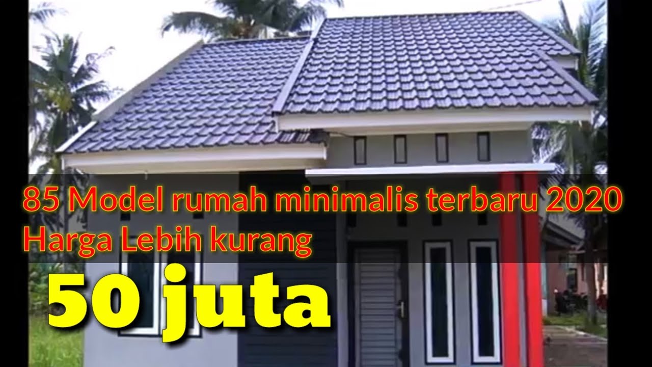 85 Model Rumah Minimalis 2020 Tampak Depan Cantik YouTube