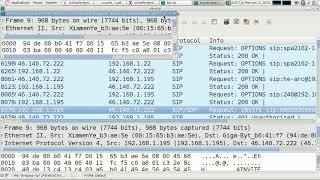Illustration capture Wireshark appel voix-sur-IP depuis un téléphone IP: protocoles SIP, SDP et RTP screenshot 4