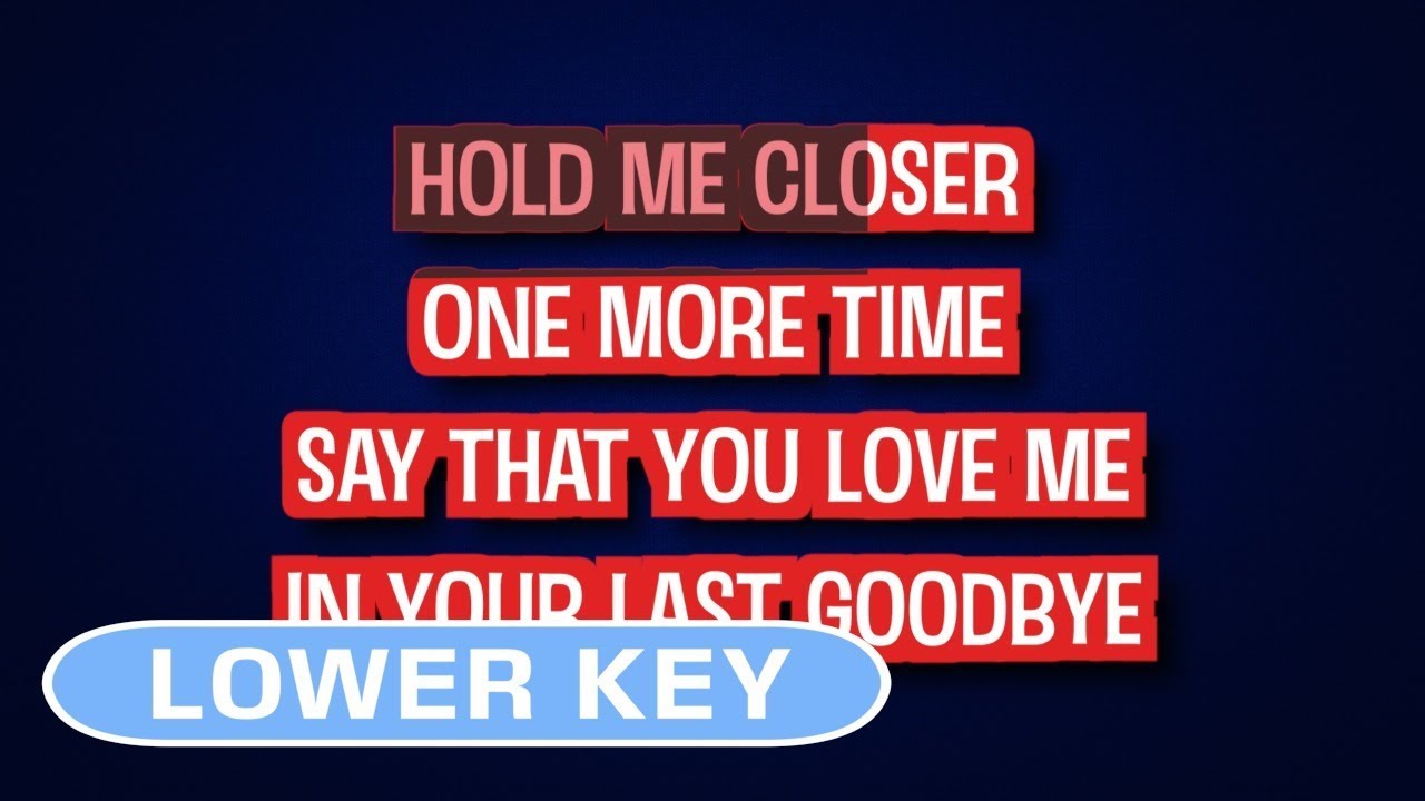 Adele - I'll Be Waiting | Karaoke Lower Key - YouTube