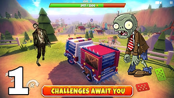 Zombie Offroad Safari : Gameplay Walkthrough Part 1 ( Android, iOS ) MrGamerz