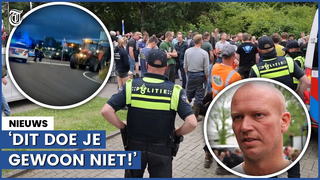 Boeren tegenover politie om beschoten boer: ‘Hij was bijna dood’