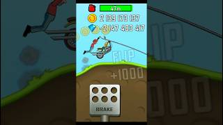 hill climb racing - mod - chopper - countryside - hilarious moment #shorts #short #gameplay screenshot 2