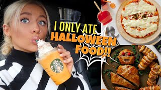 I only ate HALLOWEEN FOOD for 24hours!!