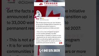 ⚖️ 33,000 PR TRANSITIONS: BUDGET 2025 FACTS 🇨🇦✅